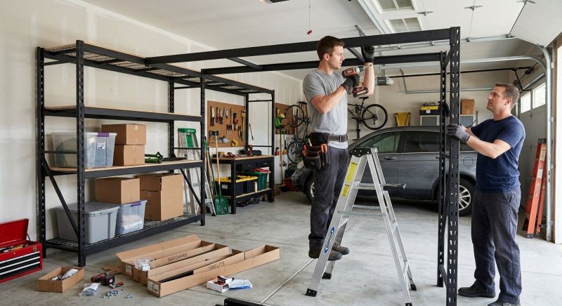 Ceiling Rack Installation in Loudoun County, VA