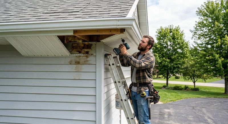 Soffit Repair in Alpharetta, GA
